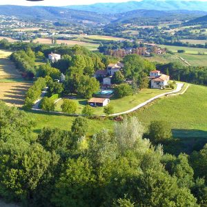 Vue montgolfière